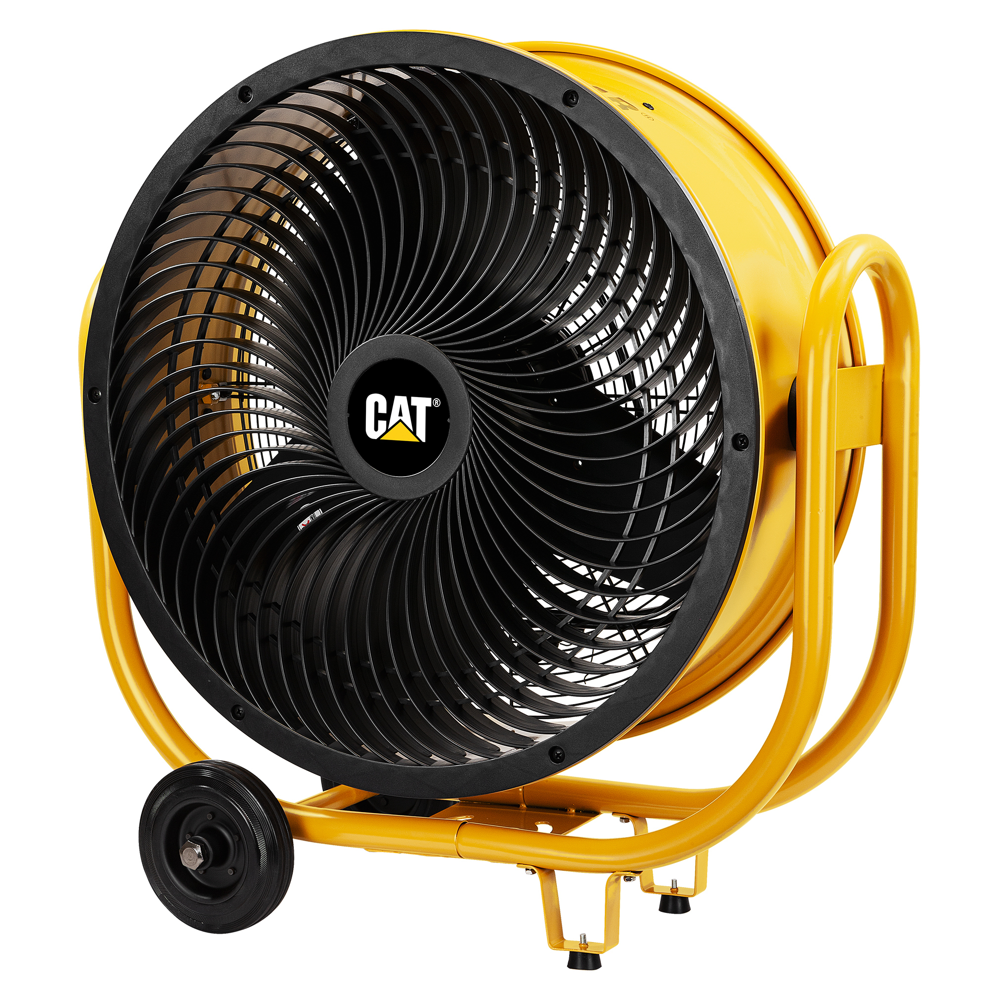Caterpillar, 24in. High Velocity 3-Speed Air Circulator Fan, Fan Diameter 26 in, Air Delivery 6500 cfm, Volts 120 Model# HVD-24AC-YW